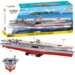 KLOCKI COBI 4851 Lotniskowiec IJN AKAGI HC WW2 3573 El.