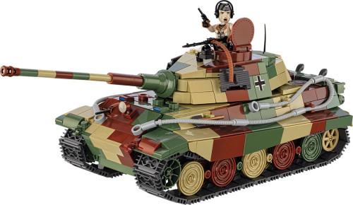 KLOCKI COBI 3113 Czołg PANZER VI AUSF. KONINGSTER HC WW2 802 El.