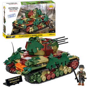KLOCKI COBI 2593 czołg FLAKPANZER IV WIRBELWIND EX. HC WW2 1195 El.