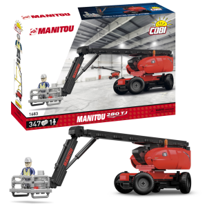 KLOCKI COBI 1683 Podnośnik teleskopowy Manitou 280TJ  347 EL.