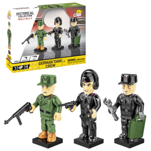 KLOCKI COBI 2053 FIGURKI Niemieccy żołnierze HC WWII  35 EL.