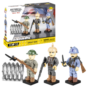 KLOCKI COBI 2056 FIGURKI Wielka wojna HC GREAT WAR  35 EL.