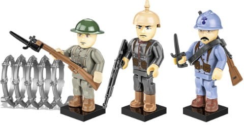 KLOCKI COBI 2056 FIGURKI Wielka wojna HC GREAT WAR  35 EL.