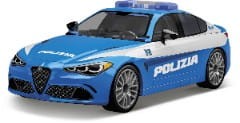 KLOCKI COBI 24606 Samochód  Giulia Quadrifoglio Polizia ALFA ROMEO 93 El.