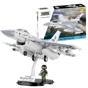 KLOCKI COBI 5896 Samolot F-16AM Fighting Falcon ARMED FORCES 425 El.