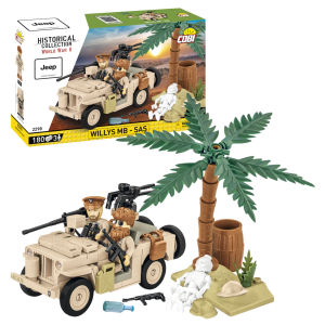 KLOCKI COBI 2298 Jeep Willys HC WW2 180 El.