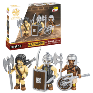 KLOCKI COBI 20066 Figurki Gladiatorzy HC IMPERIUM ROMANUM 38El.