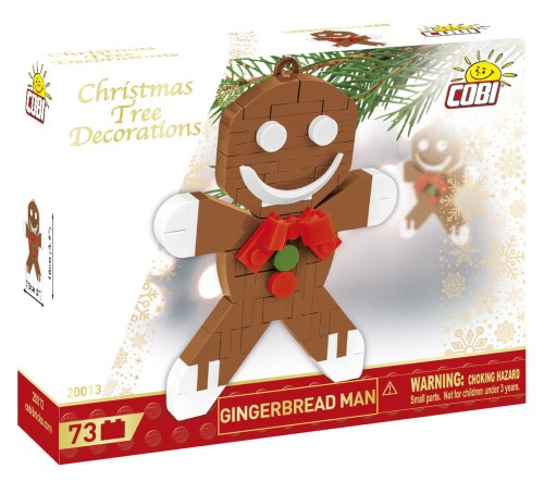 KLOCKI COBI 20013 Bombka choinkowa ciasteczko CHRISTMAS 73El.