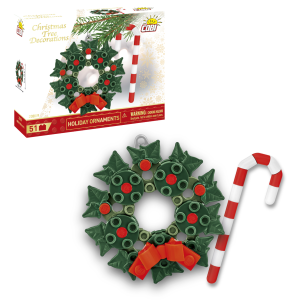 KLOCKI COBI 20009 Bombka choinkowa Świąteczny wieniec CHRISTMAS 41El.