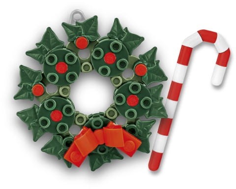 KLOCKI COBI 20009 Bombka choinkowa Świąteczny wieniec CHRISTMAS 41El.