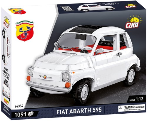 KLOCKI COBI 24354 Samochód Fiat Abarth 595 1091 El.