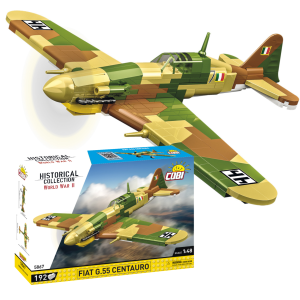 KLOCKI COBI 5867 Samolot Fiat G.55 Centauro  HC WW2 192 El.