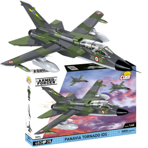 KLOCKI COBI 5894 Samolot Myśliwiec PANAVIA TORNADO IDS ARMED FORCES  483 El.