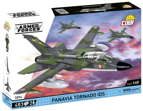 KLOCKI COBI 5894 Samolot Myśliwiec PANAVIA TORNADO IDS ARMED FORCES  483 El.
