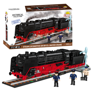 KLOCKI COBI 6286 LOKOMOTYWA Steam Locomotive DR BR 03 & Water Crane HC Executive Edition  2721 El.