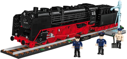KLOCKI COBI 6286 LOKOMOTYWA Steam Locomotive DR BR 03 & Water Crane HC Executive Edition  2721 El.