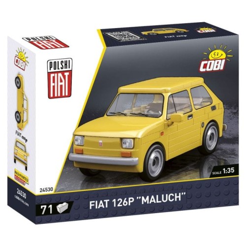 KLOCKI COBI 24530 Samochód POLSKI FIAT 126P "MALUCH" Youngtimer Collection 71 El.