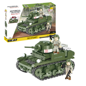 KLOCKI COBI 3129 Czołg M3 Stuart WW2 511 El.