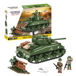 KLOCKI COBI 3126 Czołg M4 Sherman HC WW2 663 El.