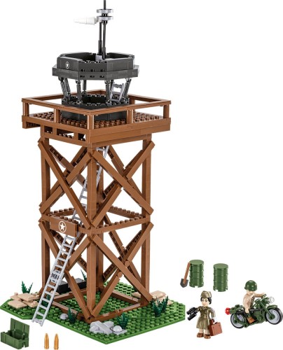 KLOCKI COBI 3125 U.S. Control Tower HC WW2 664 El.