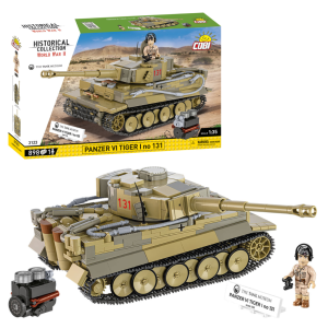 KLOCKI COBI 3123 Czoł PzKpfw VI Tygrys 131 HC WW2 898 El.