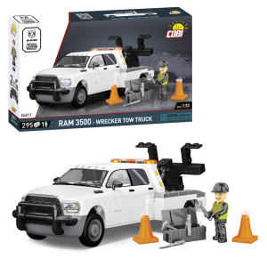 KLOCKI COBI 24611 Samochód RAM 3500 – Wrecker Tow Truck 295 El.