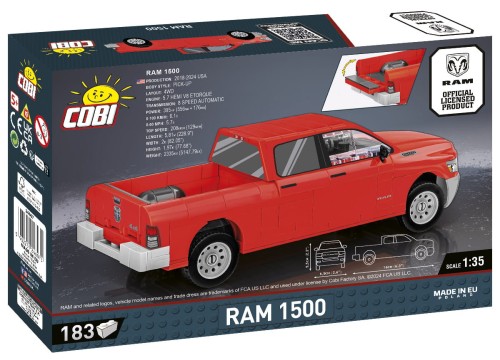 KLOCKI COBI 24607 Samochód RAM 1500 183 El.