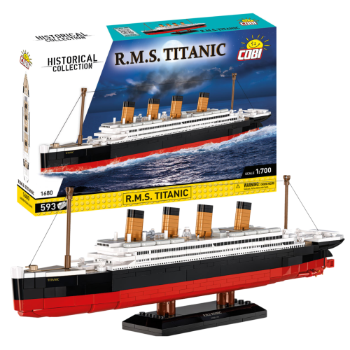 KLOCKI COBI 1680 STATEK R.M.S Titanic HC 593 EL.