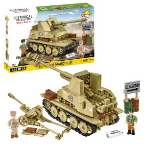 KLOCKI COBI 3131 POJAZD Marder III HC WW2 486 El.