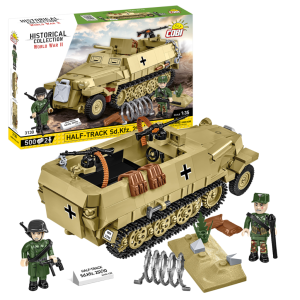 KLOCKI COBI 3130 POJAZD transporter opancerzony Sd. Kfz. 251 HC WW2 500 El.