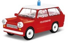 KLOCKI COBI 24555 Samochód Trabant 601 Universal Feuerwehr Youngtimer 77 el.