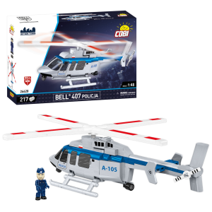 KLOCKI COBI 26628 Helikopter Bell 407 Policja ACTION TOWN 217 El.