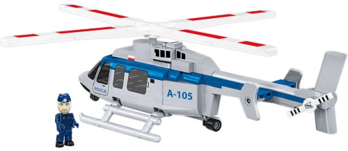 KLOCKI COBI 26628 Helikopter Bell 407 Policja ACTION TOWN 217 El.
