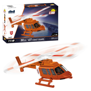 KLOCKI COBI 26627 Samolot Bell 407 Coast Guard ACTION TOWN 210 El.