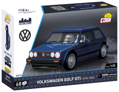 KLOCKI COBI 24615 Samochód Volkswagen Golf GTI (1976-1983) 68 El.