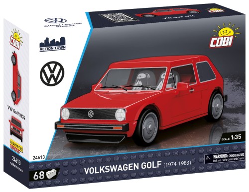 KLOCKI COBI 24613 Samochód VOLKSWAGEN GOLF (1974-1983) 68 El.
