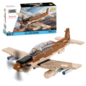 KLOCKI COBI 5905 Samolot Beechcraft® AT-6 WOLVERINE ARMED FORCES 263 El.