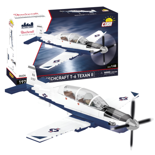 KLOCKI COBI 26624 Samolot T-6 TEXAN II BEECHCRAFT 197 El.