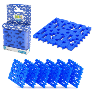 KLOCKI MELI 50084 Płytka Konstrukcyjna Basic Baseplate Blue 6 sztuk