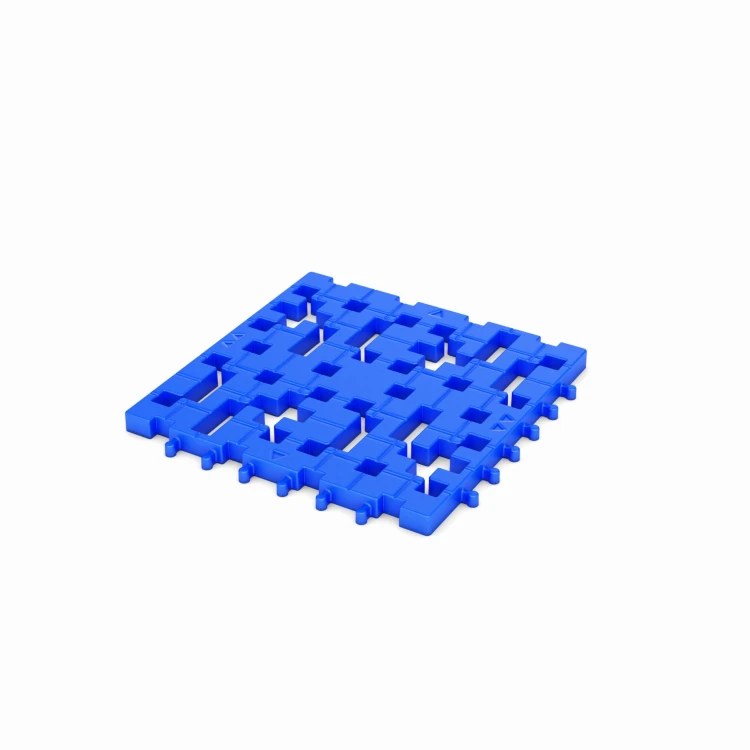 KLOCKI MELI 50084 Płytka Konstrukcyjna Basic Baseplate Blue 6 sztuk
