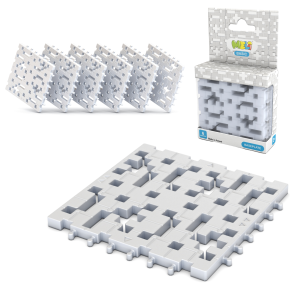 KLOCKI MELI 50085 Płytka Konstrukcyjna Basic Baseplate Gray 6 sztuk