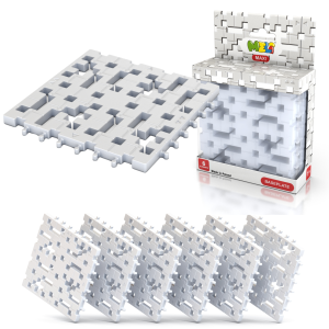 KLOCKI MELI 50440 Płytka Konstrukcyjna Maxi Baseplate Gray 6 sztuk