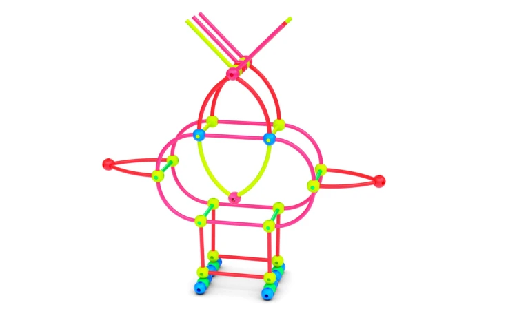 KLOCKI MELI 50608 Stik Neon 300 sztuk