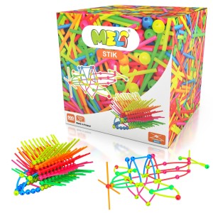 KLOCKI MELI 50609 Stik Neon 600 sztuk