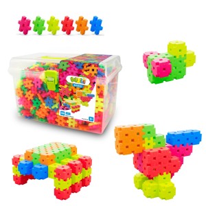 KLOCKI MELI 50092 BASIC NEON TRAVEL BOX 1000 EL.