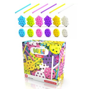 KLOCKI MELI 50432 Maxi Constructor Set PINK 60 sztuk