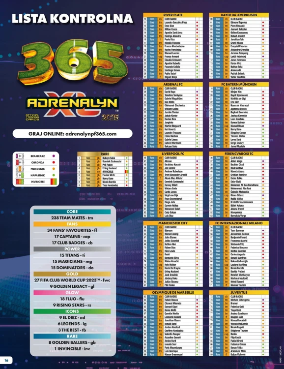 Karty PANINI FIFA Adrenalyn XL - 2025 - 1 saszetka