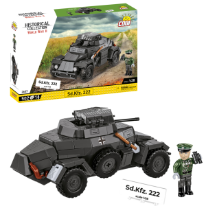 KLOCKI COBI 2657 Pojazd SD.KFZ. 222 HC WW2 502 El.