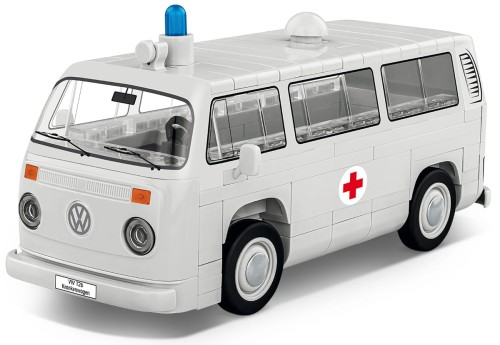KLOCKI COBI 24619 Samochód VOLKSWAGEN T2B KRANKENWAGEN 169 El.