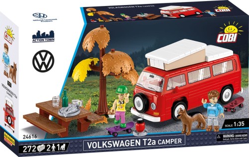 KLOCKI COBI 24616 Samochód Volkswagen T2a Camper 272 El.